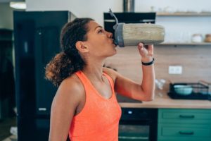 protein shakes affect oral health